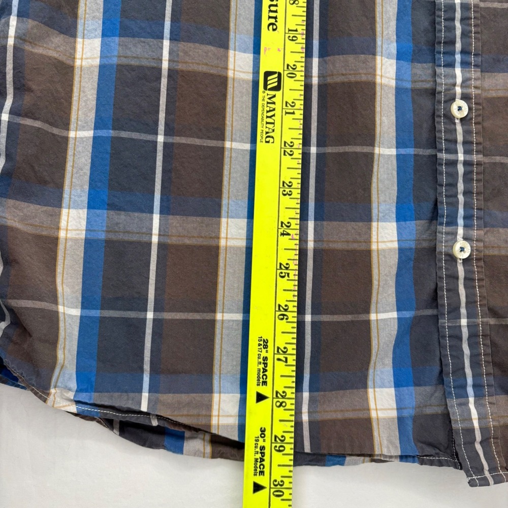 American Eagle Outfitters Mens Plaid Athletic Fit L/S Button Down Shirt‎ XXL - Picture 7 of 7